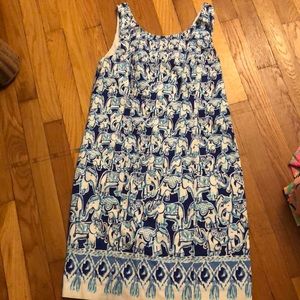 Lilly Pulitzer elephant shift dress